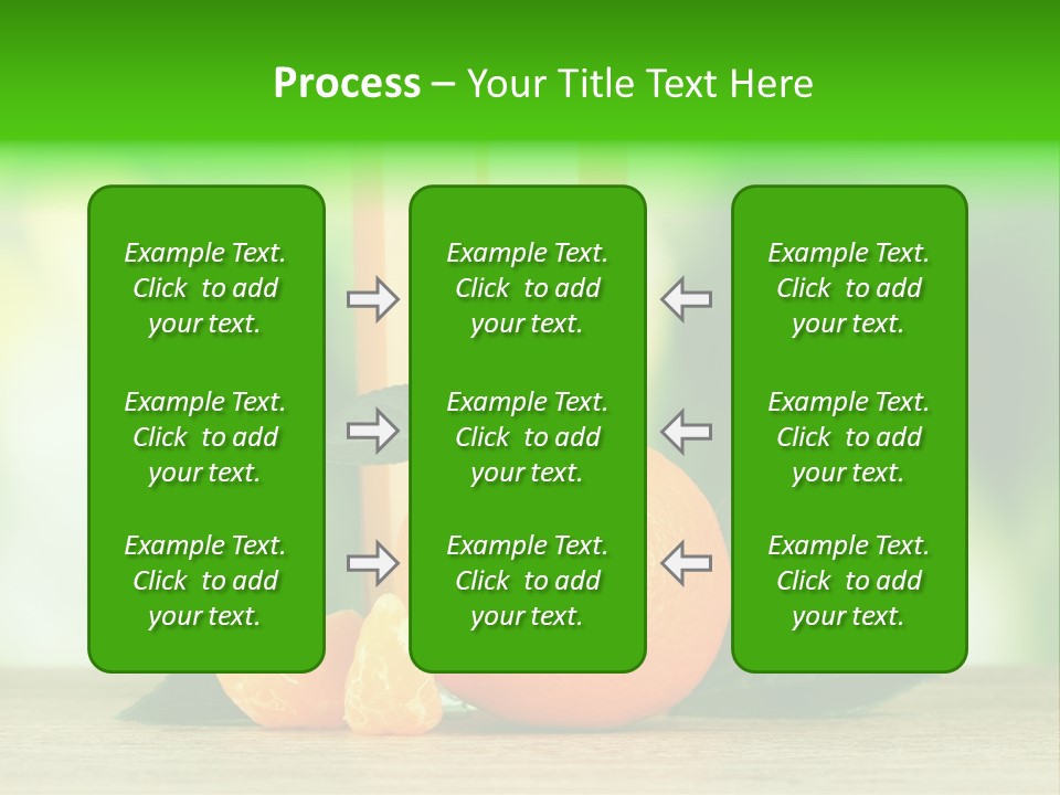 Table Healthy Ripe PowerPoint Template