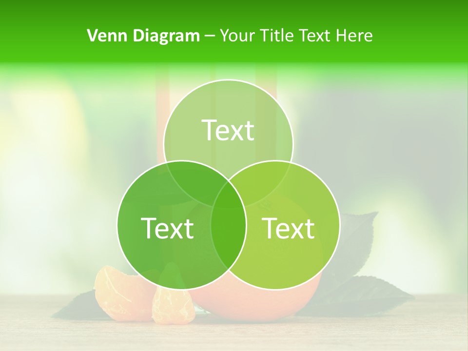 Table Healthy Ripe PowerPoint Template