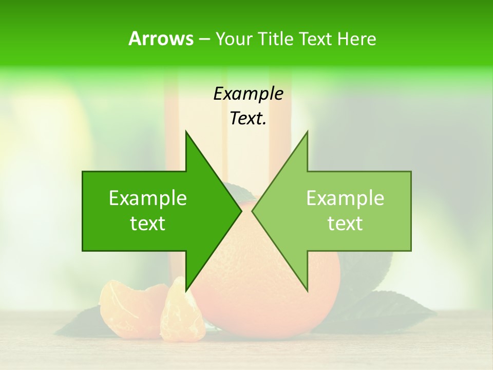 Table Healthy Ripe PowerPoint Template