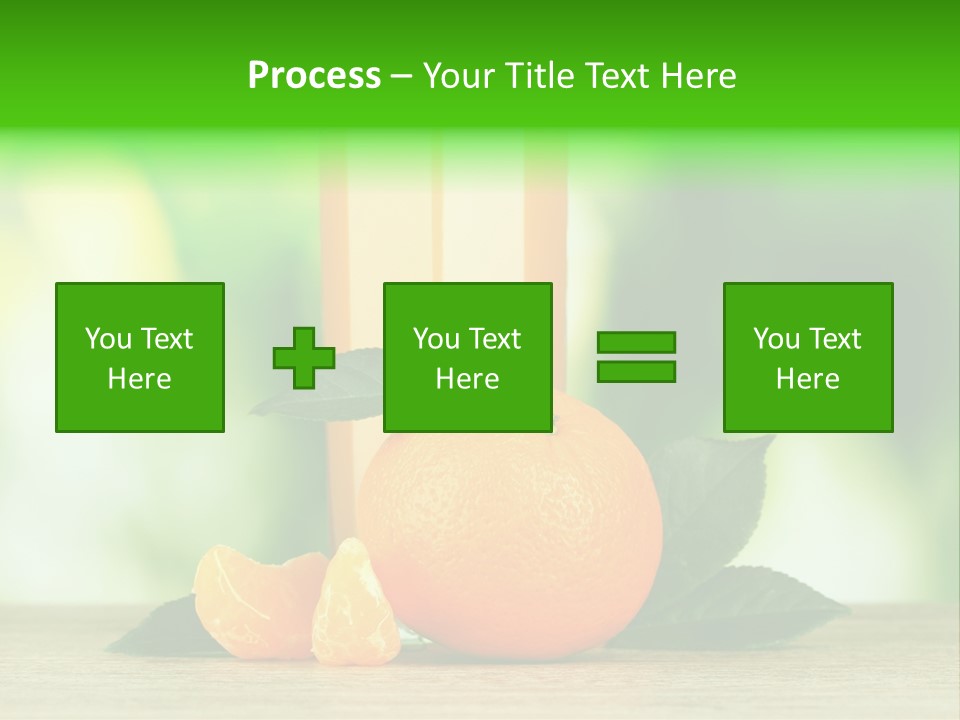 Table Healthy Ripe PowerPoint Template