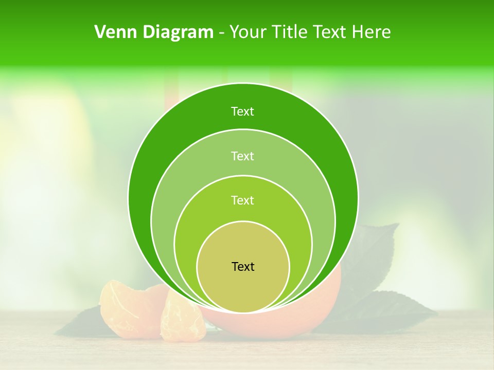 Table Healthy Ripe PowerPoint Template