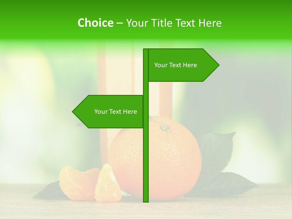 Table Healthy Ripe PowerPoint Template