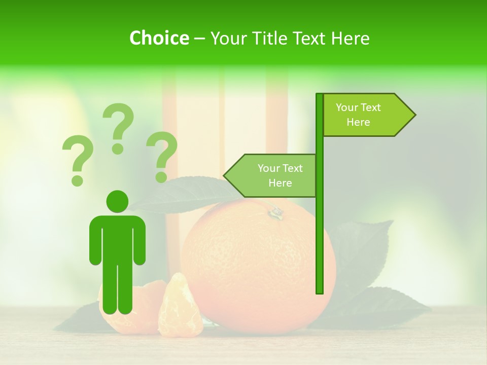 Table Healthy Ripe PowerPoint Template