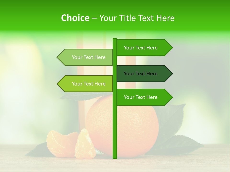 Table Healthy Ripe PowerPoint Template