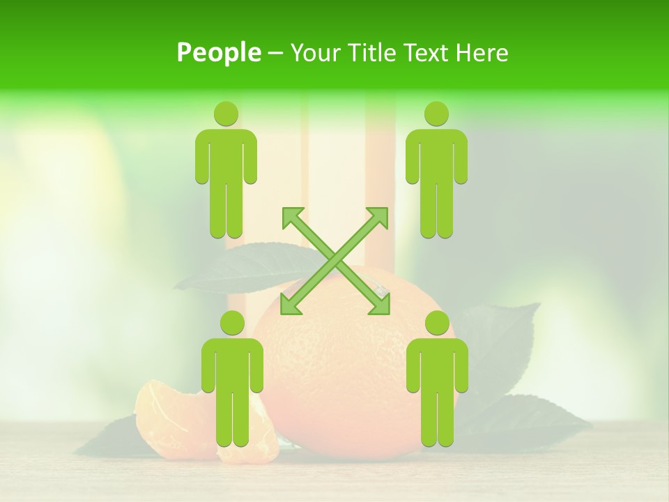 Table Healthy Ripe PowerPoint Template