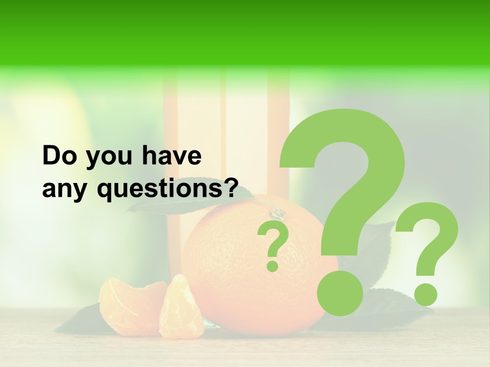 Table Healthy Ripe PowerPoint Template