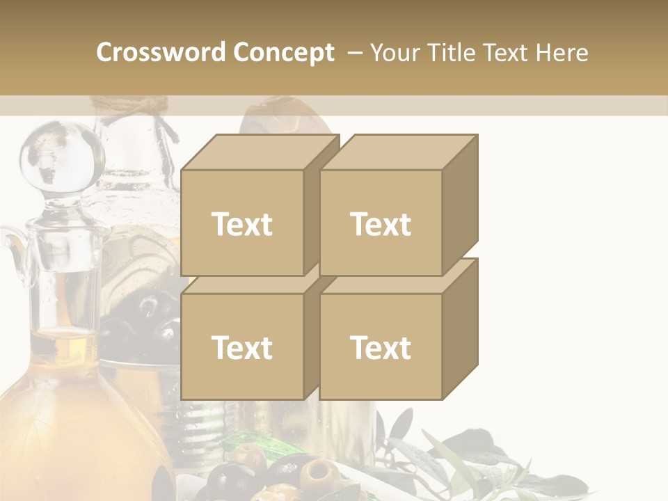 Closeup Canned Metal PowerPoint Template