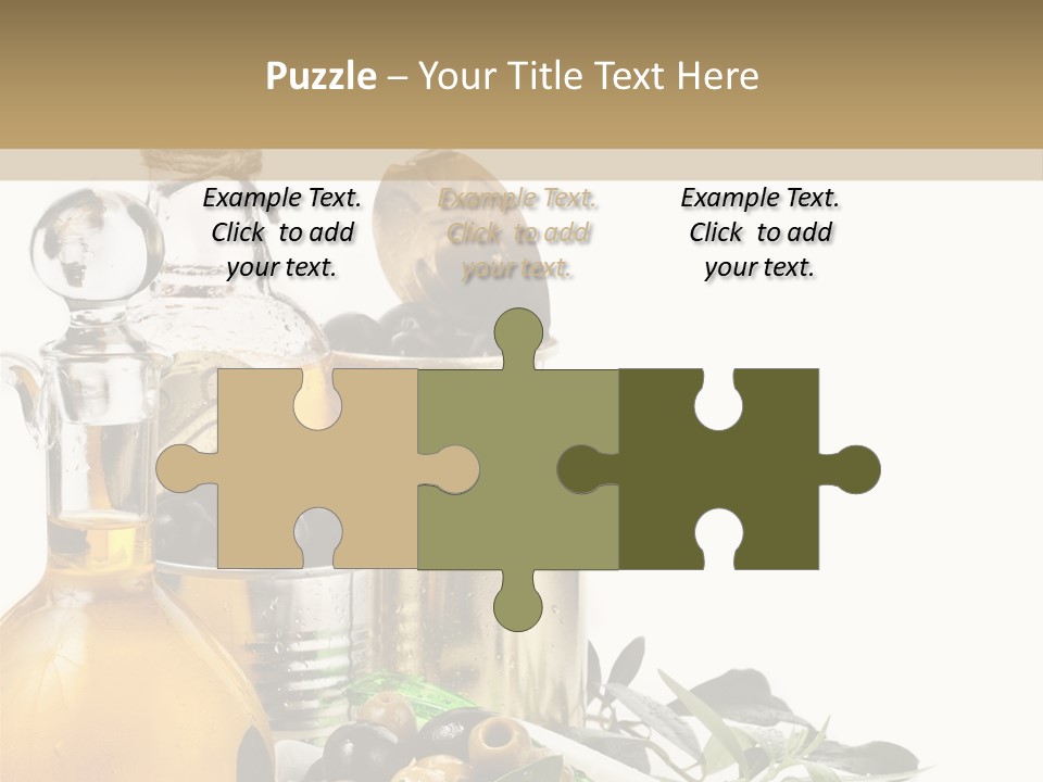 Closeup Canned Metal PowerPoint Template