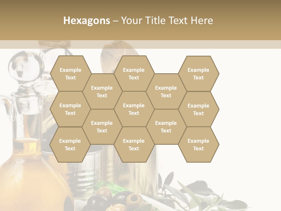 Closeup Canned Metal PowerPoint Template