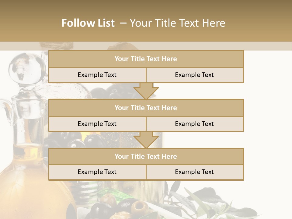 Closeup Canned Metal PowerPoint Template