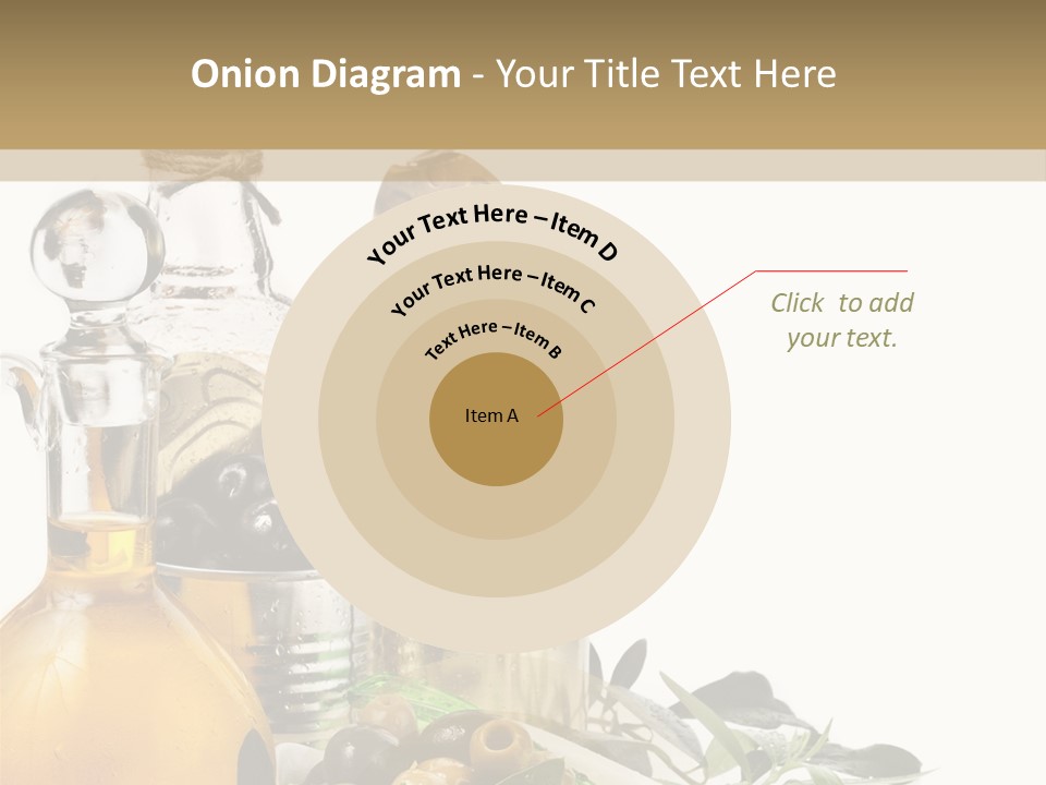 Closeup Canned Metal PowerPoint Template