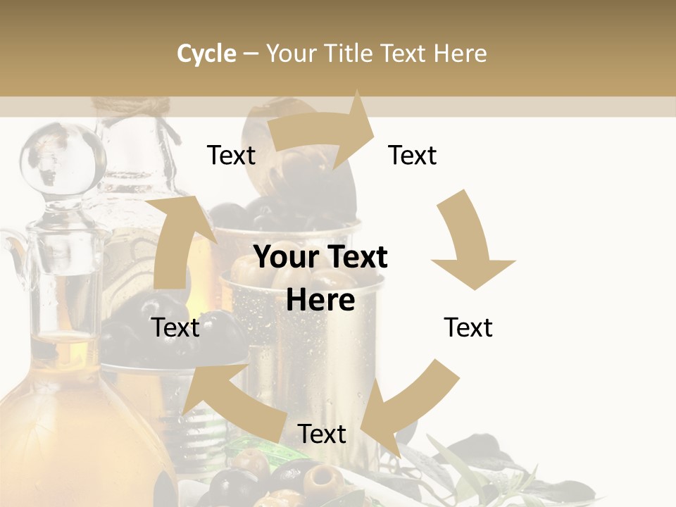 Closeup Canned Metal PowerPoint Template