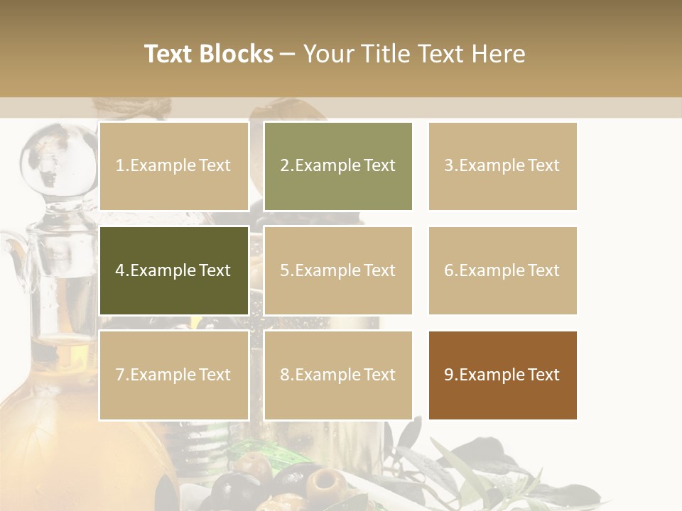 Closeup Canned Metal PowerPoint Template