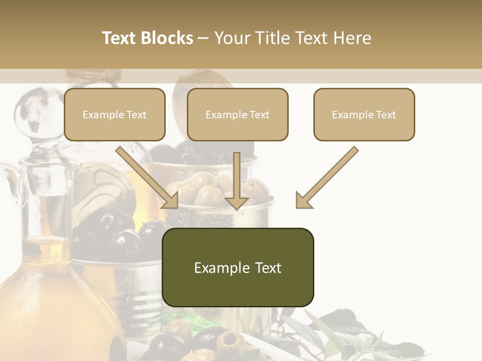 Closeup Canned Metal PowerPoint Template