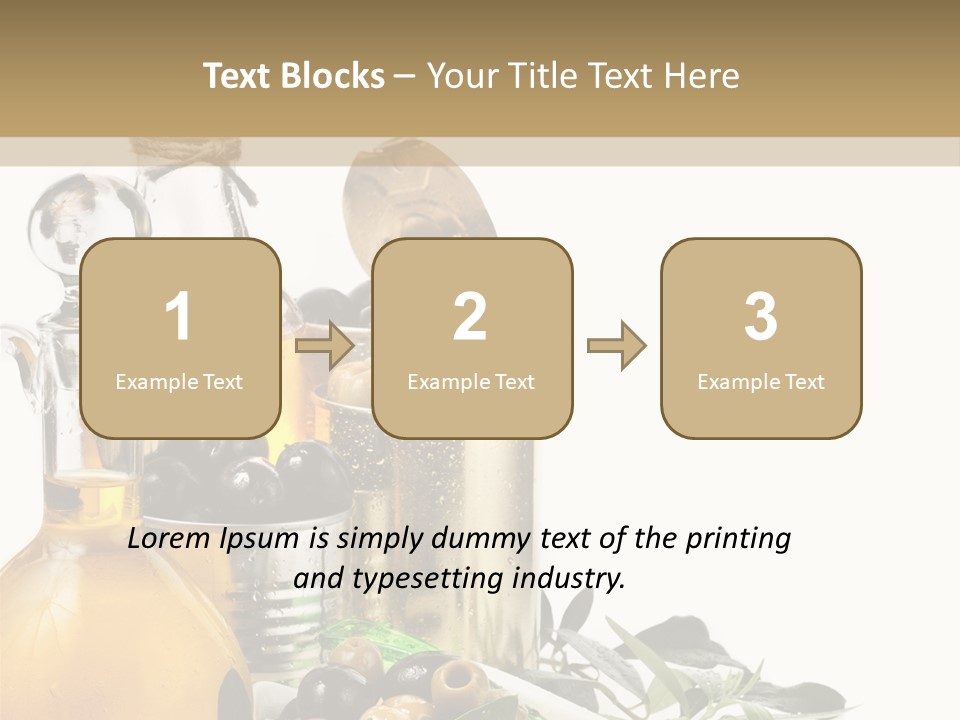 Closeup Canned Metal PowerPoint Template