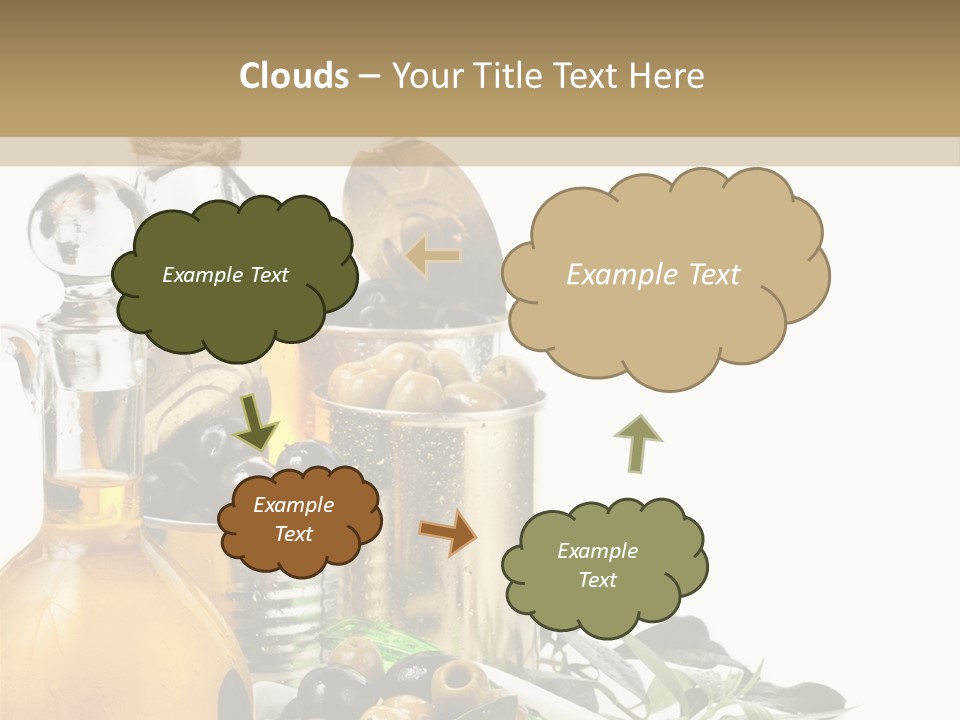 Closeup Canned Metal PowerPoint Template