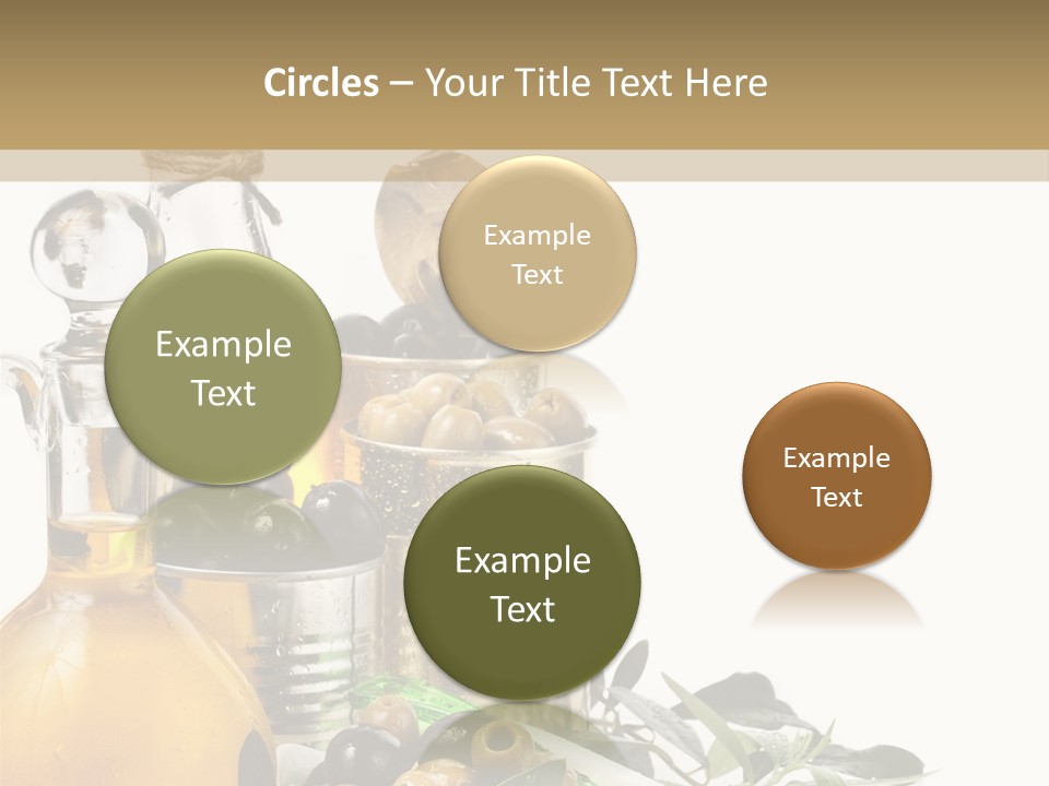 Closeup Canned Metal PowerPoint Template