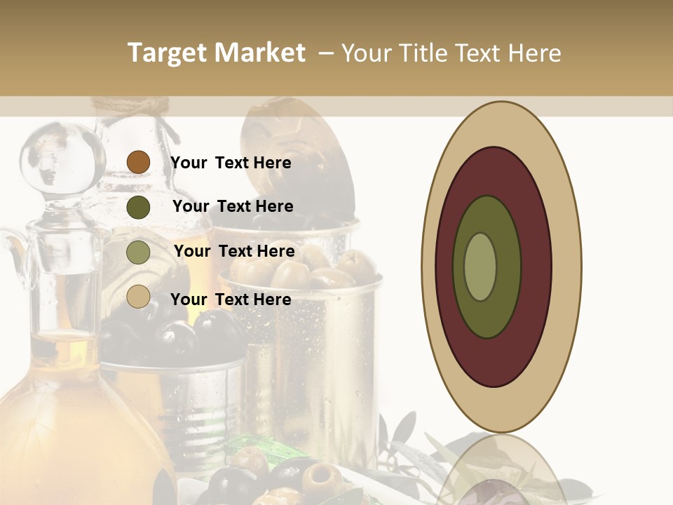 Closeup Canned Metal PowerPoint Template