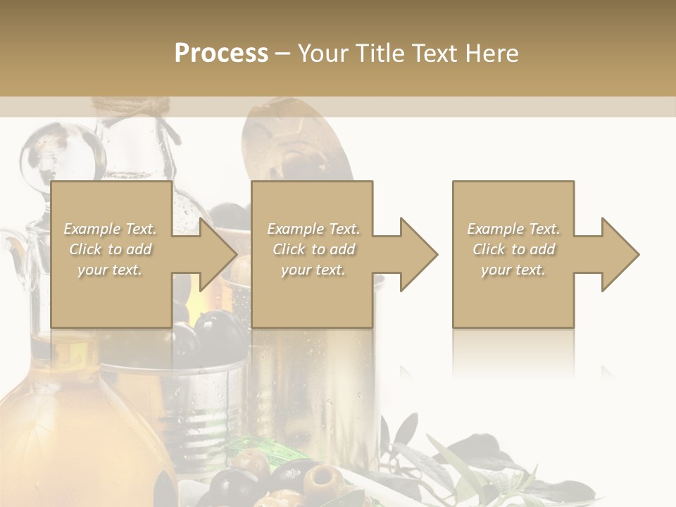 Closeup Canned Metal PowerPoint Template