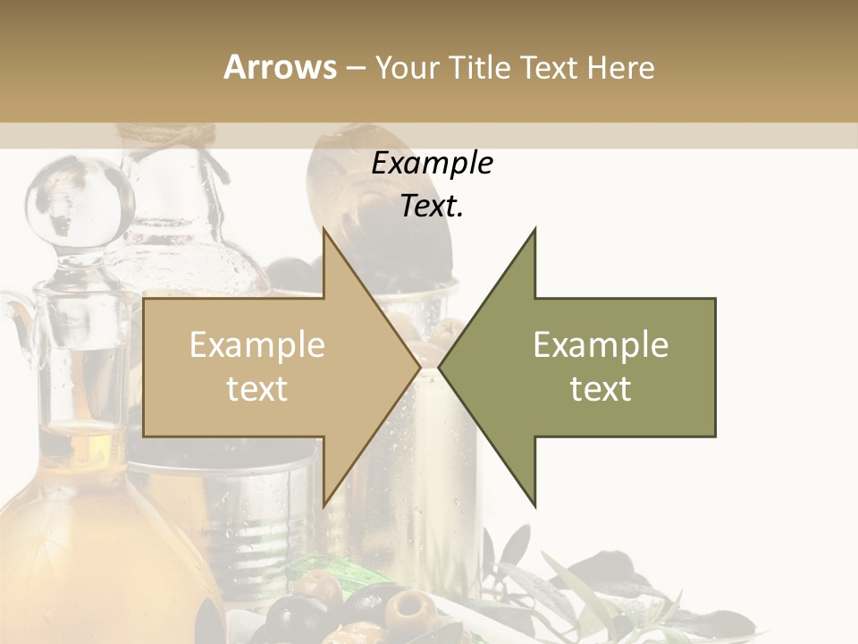 Closeup Canned Metal PowerPoint Template