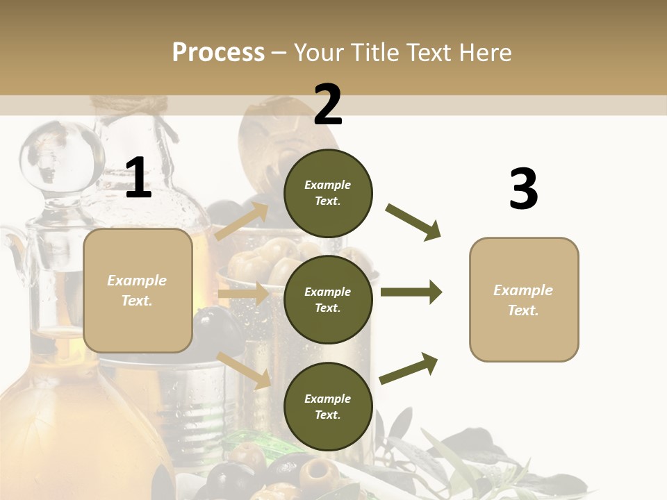 Closeup Canned Metal PowerPoint Template