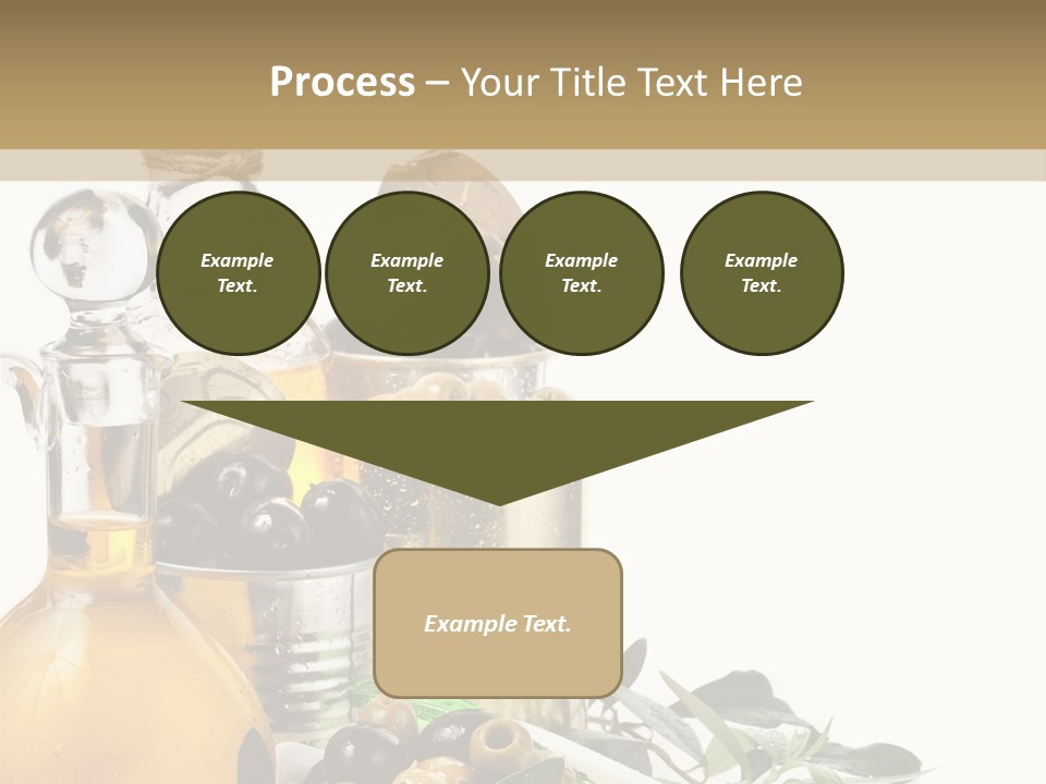 Closeup Canned Metal PowerPoint Template