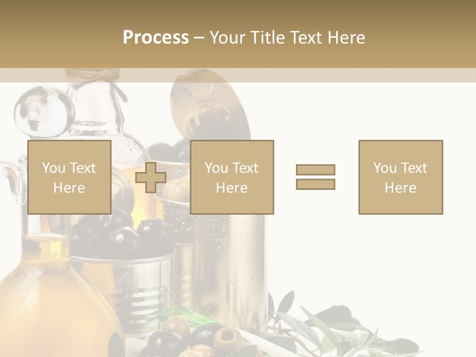 Closeup Canned Metal PowerPoint Template