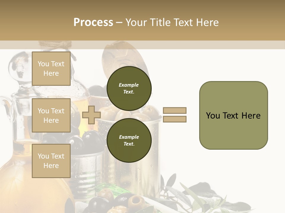 Closeup Canned Metal PowerPoint Template