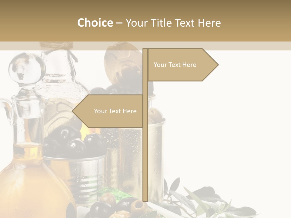Closeup Canned Metal PowerPoint Template