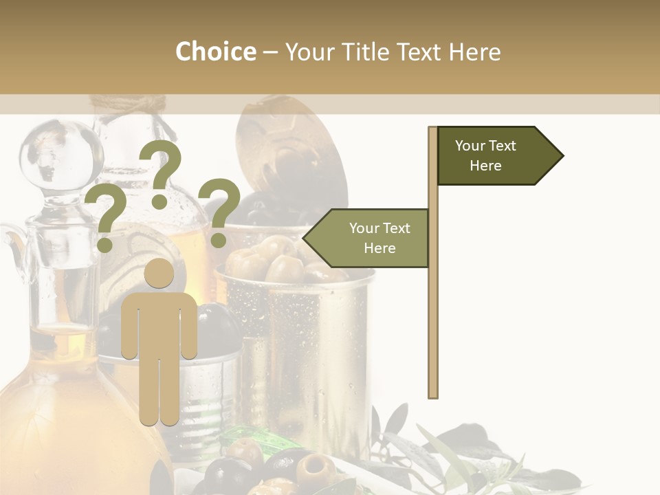 Closeup Canned Metal PowerPoint Template
