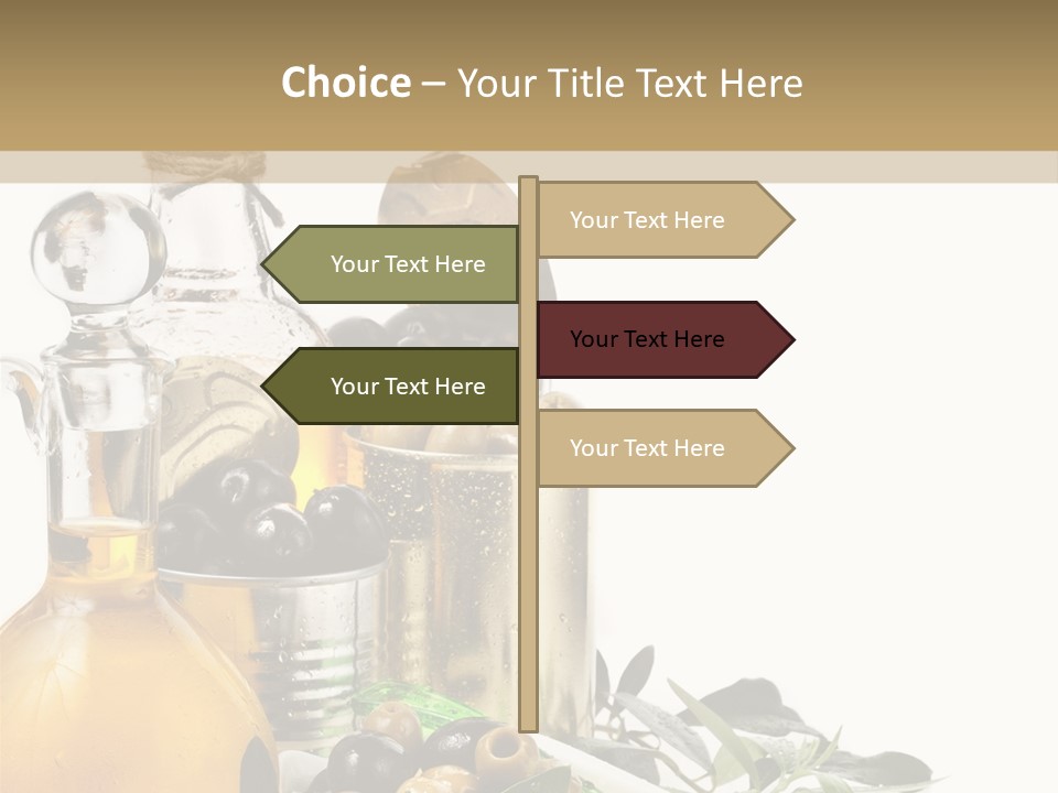 Closeup Canned Metal PowerPoint Template