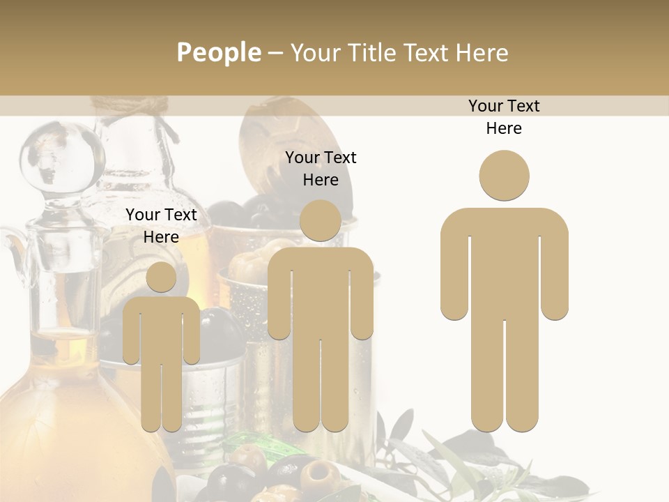 Closeup Canned Metal PowerPoint Template