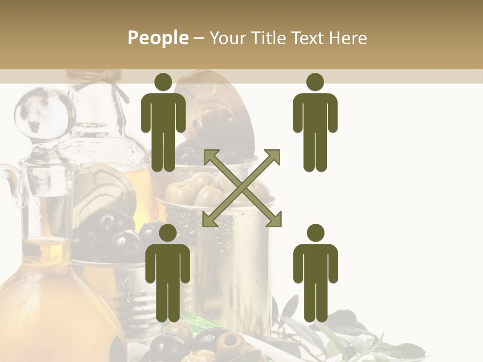 Closeup Canned Metal PowerPoint Template