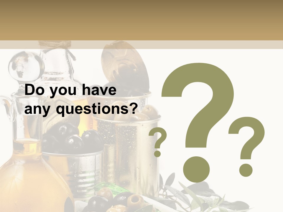 Closeup Canned Metal PowerPoint Template