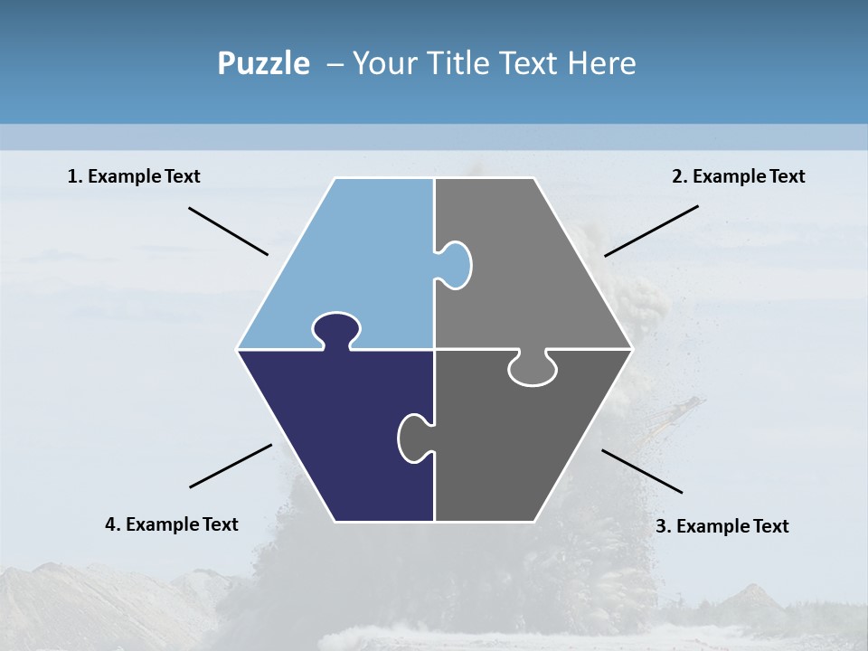 Green Energy Dust PowerPoint Template