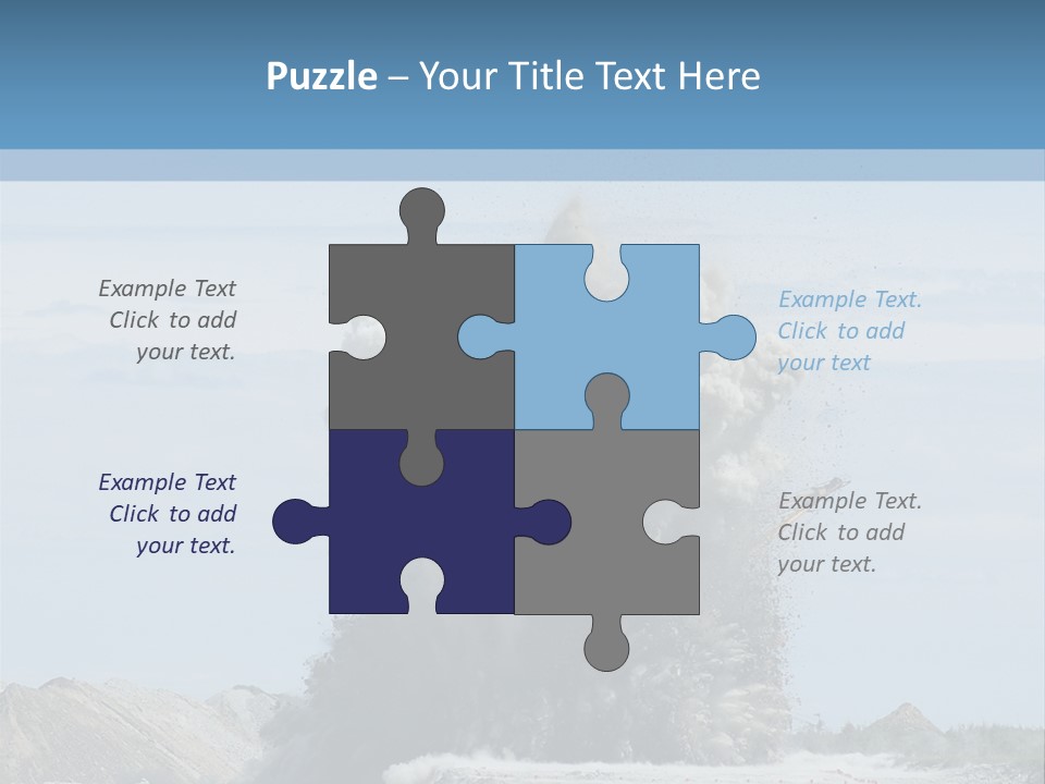 Green Energy Dust PowerPoint Template