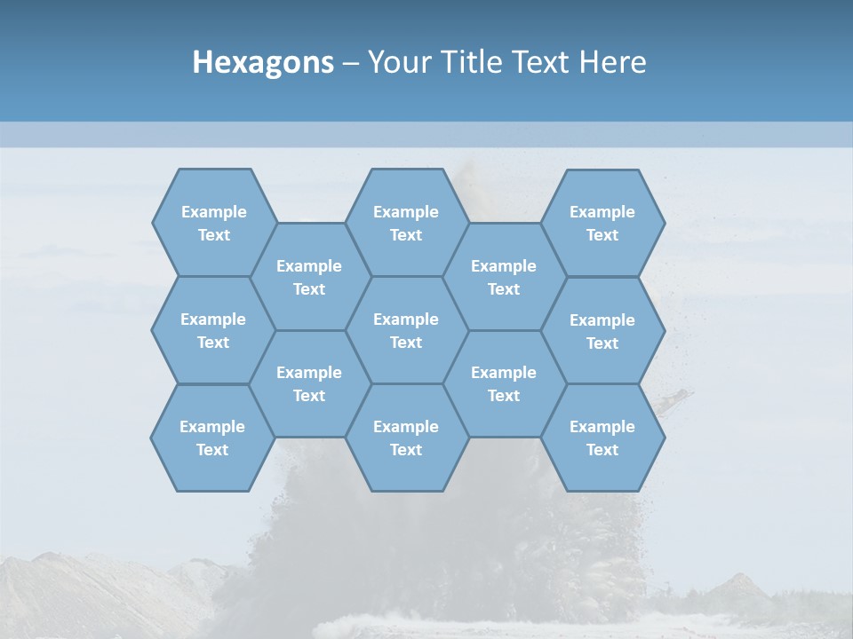 Green Energy Dust PowerPoint Template