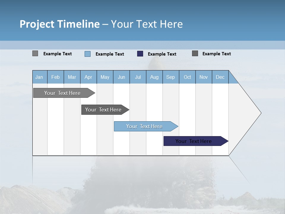 Green Energy Dust PowerPoint Template
