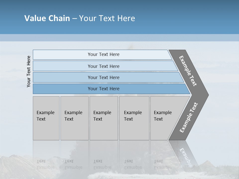 Green Energy Dust PowerPoint Template