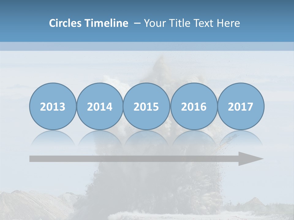 Green Energy Dust PowerPoint Template