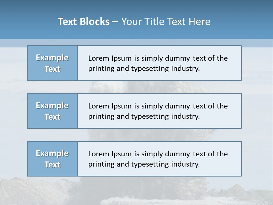Green Energy Dust PowerPoint Template