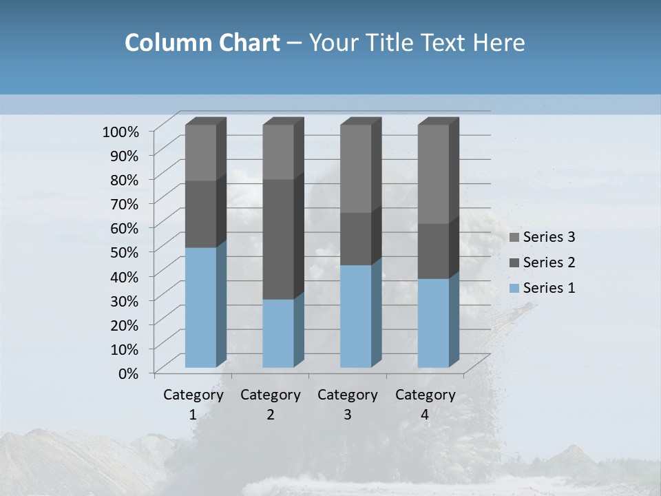 Green Energy Dust PowerPoint Template
