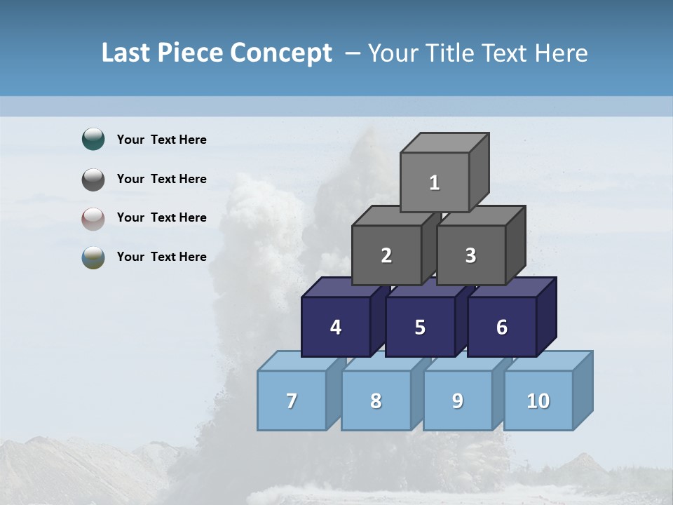 Green Energy Dust PowerPoint Template