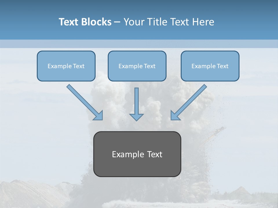 Green Energy Dust PowerPoint Template