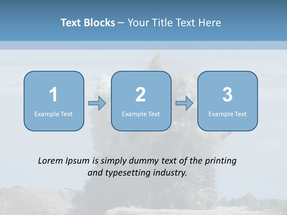 Green Energy Dust PowerPoint Template