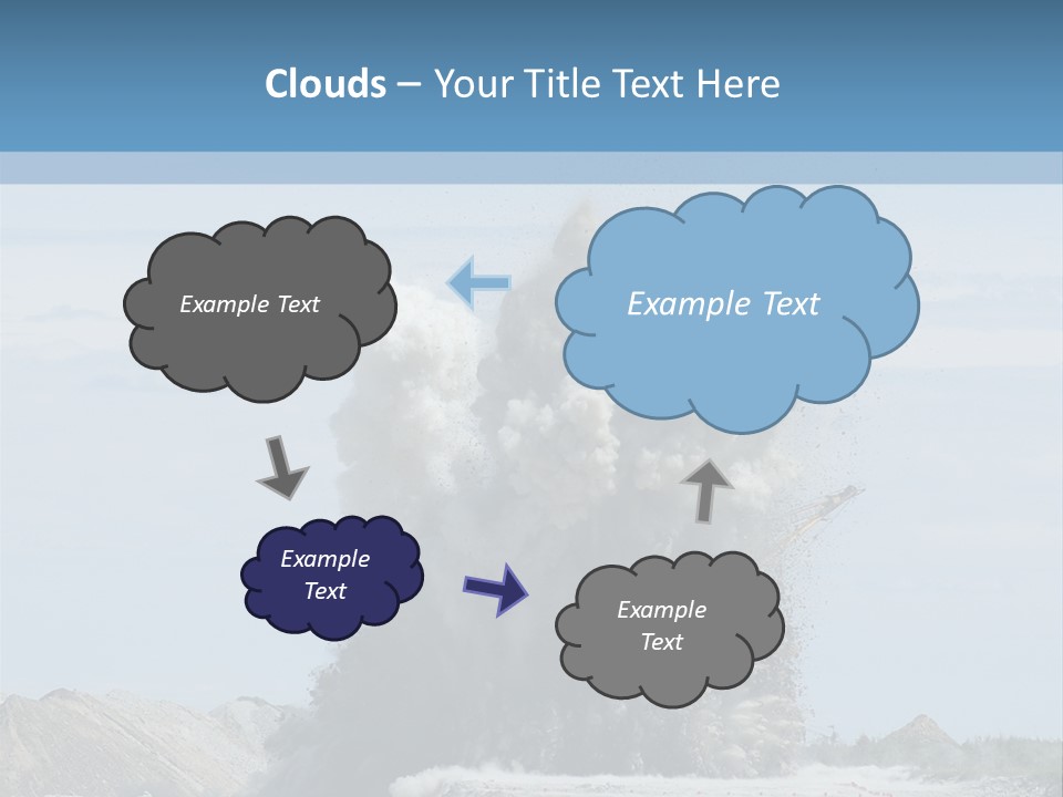 Green Energy Dust PowerPoint Template