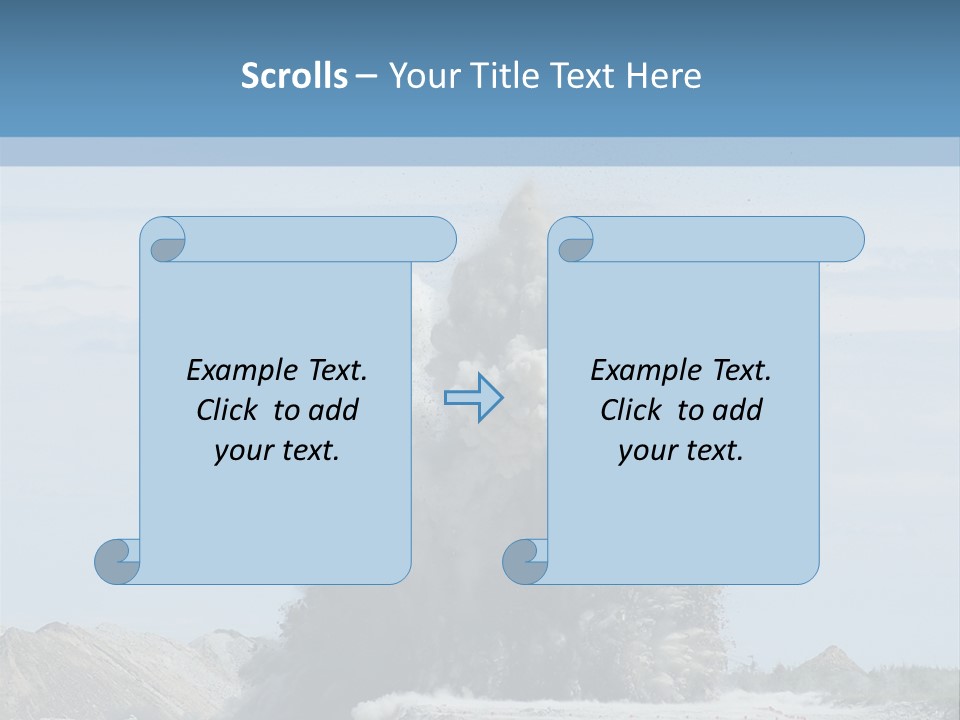 Green Energy Dust PowerPoint Template