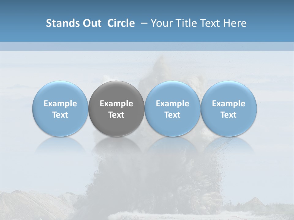 Green Energy Dust PowerPoint Template