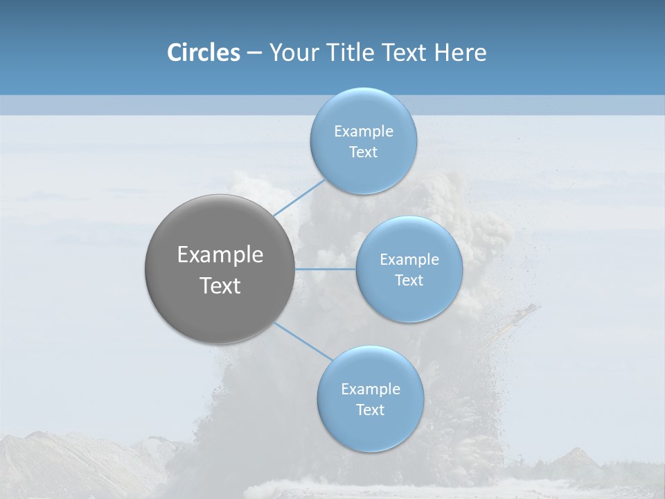 Green Energy Dust PowerPoint Template