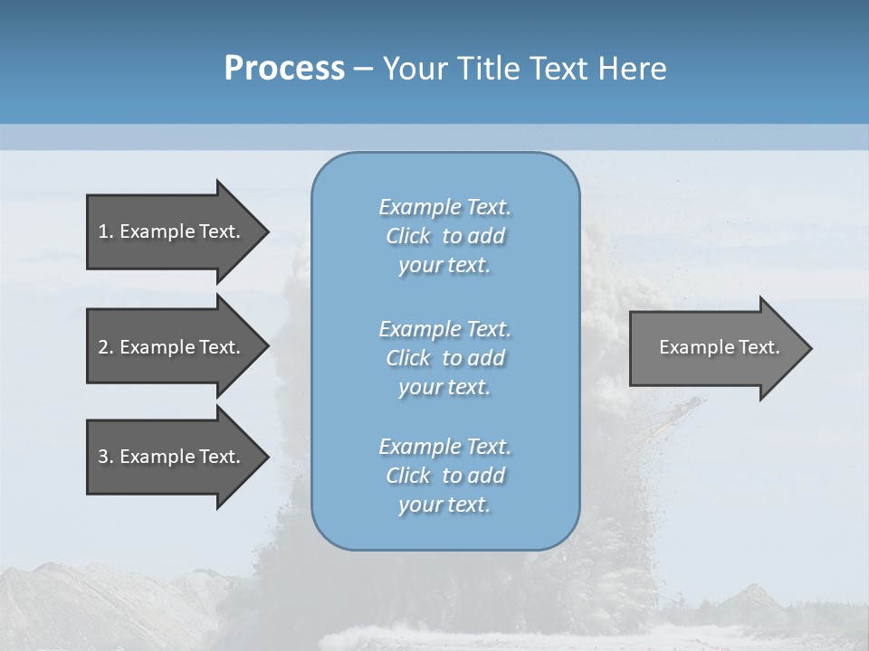 Green Energy Dust PowerPoint Template